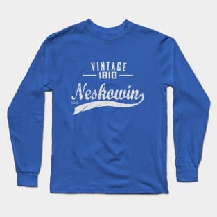 Vintage Blue Long Sleeve T-Shirt